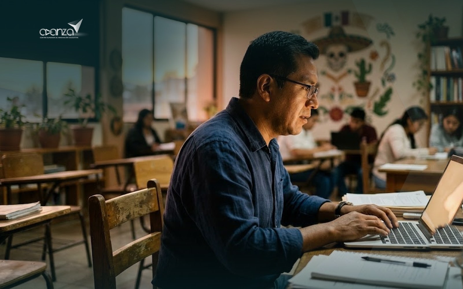 Portada del Diplomado en Inteligencia Artificial Aplicada a la Educación